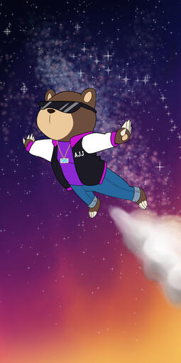 Logo piece for a streamer.